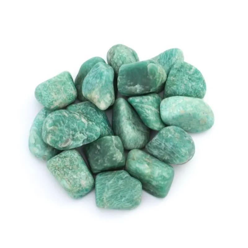 Pierre polie Amazonite