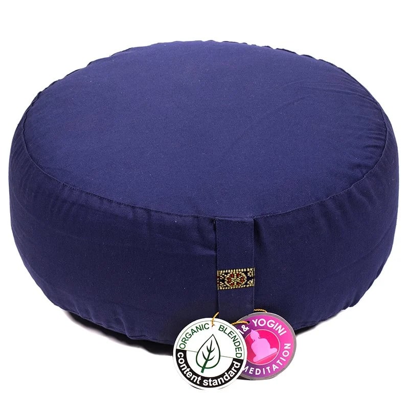 Coussin de méditation Indigo