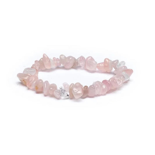 Bracelet de quartz rose