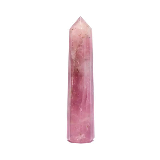 Obélisque de quartz rose