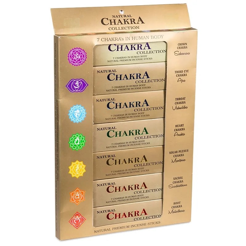 Collection d'encens 7 chakras